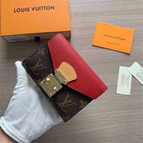 lv girl wallet